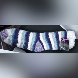 CuddlDuds Sherpa Lined Lounge Socks NWT